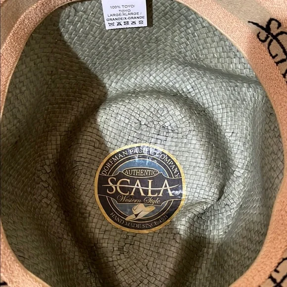 Scala Natural Toyo Straw Hat - Picture 3 of 4
